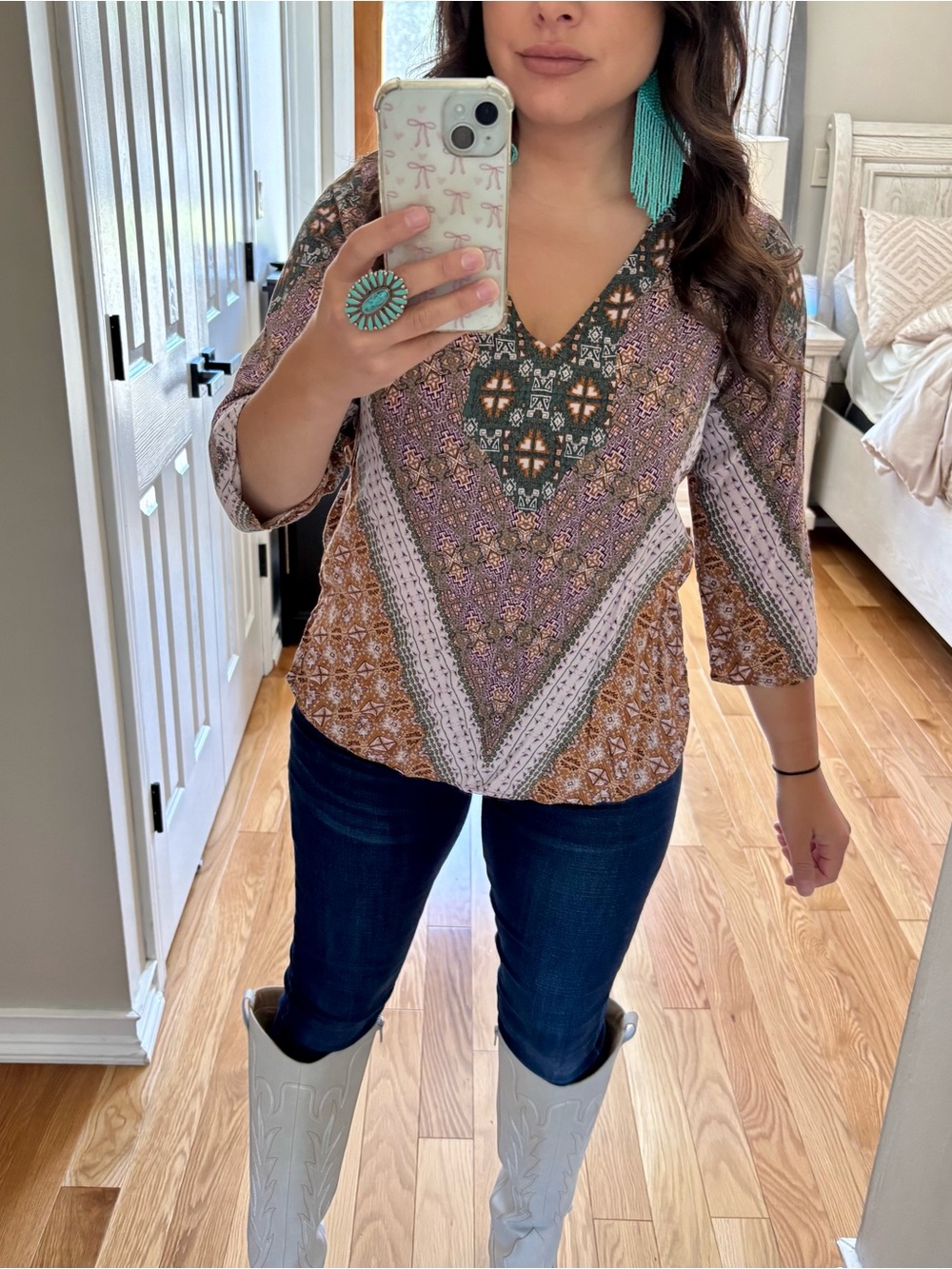 Crosby boho top